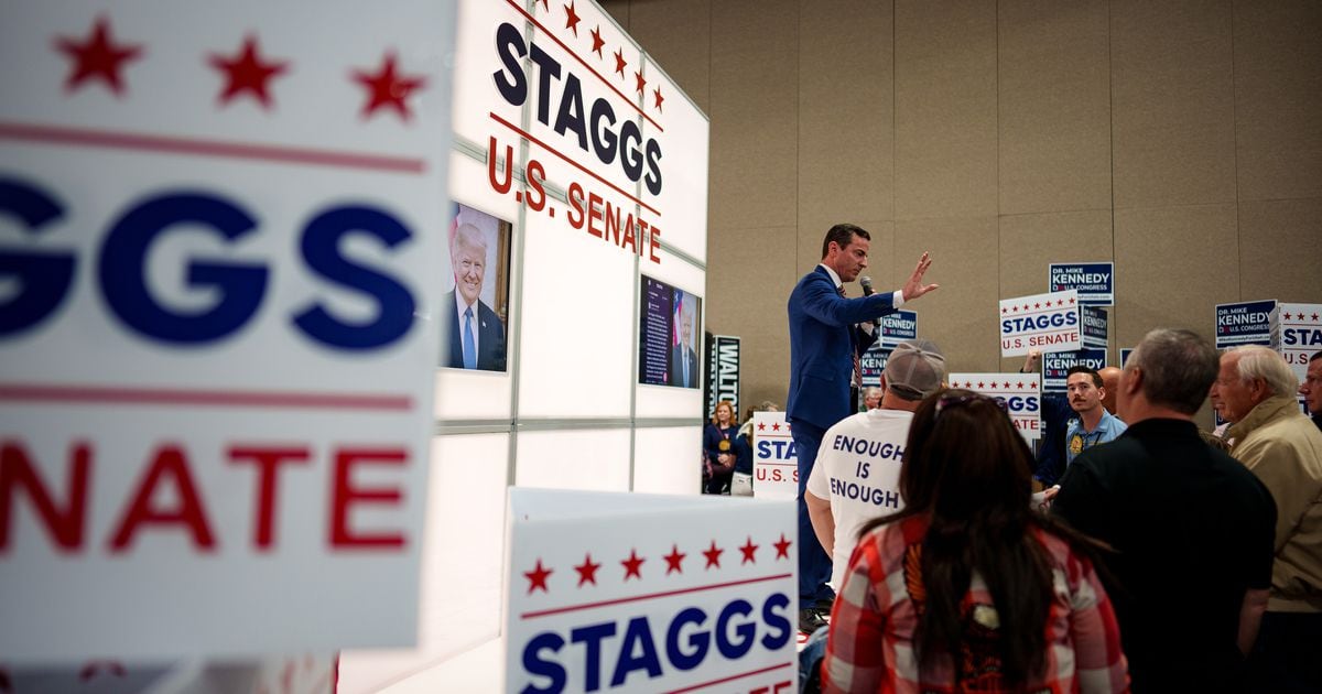 Trump endorses Trent Staggs for Senate ahead of Utah GOP nominating convention
