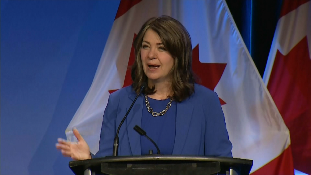 Alberta Premier Danielle Smith appears in Ottawa after attacking federal housing plan