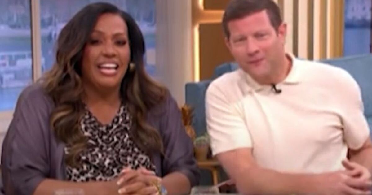 Alison Hammond astounded as couple confess to 'throuple' with 'ghost' on This Morning