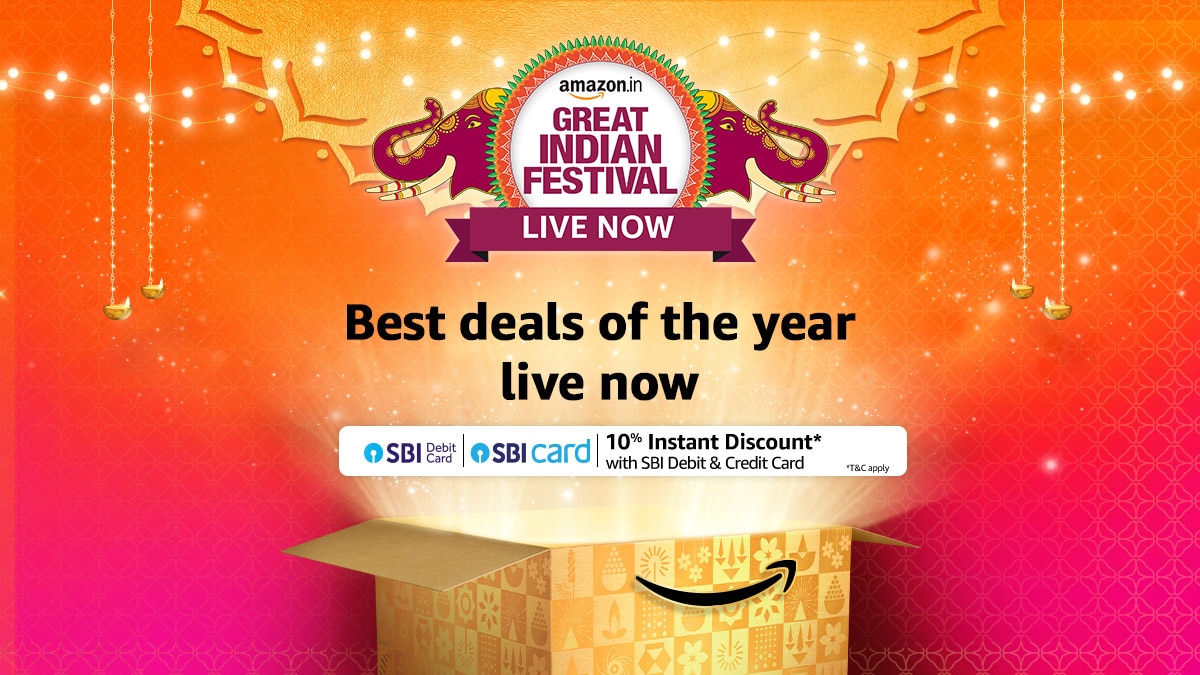 Amazon Great Indian Festival Starts October 8: Top Deals, Bank Discounts and More
