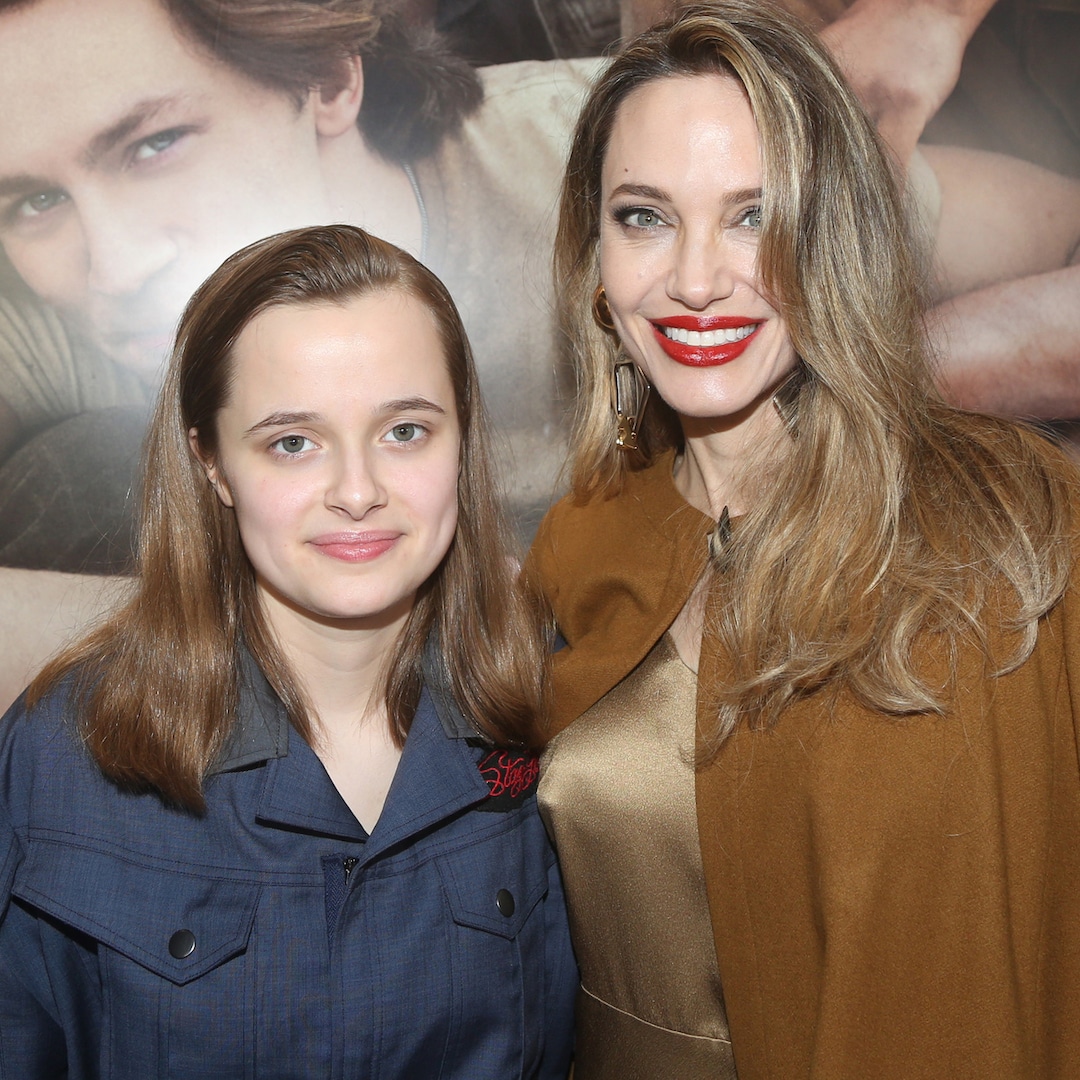  Angelina Jolie's Daughter Vivienne, 15, Looks Grown Up on Red Carpet 