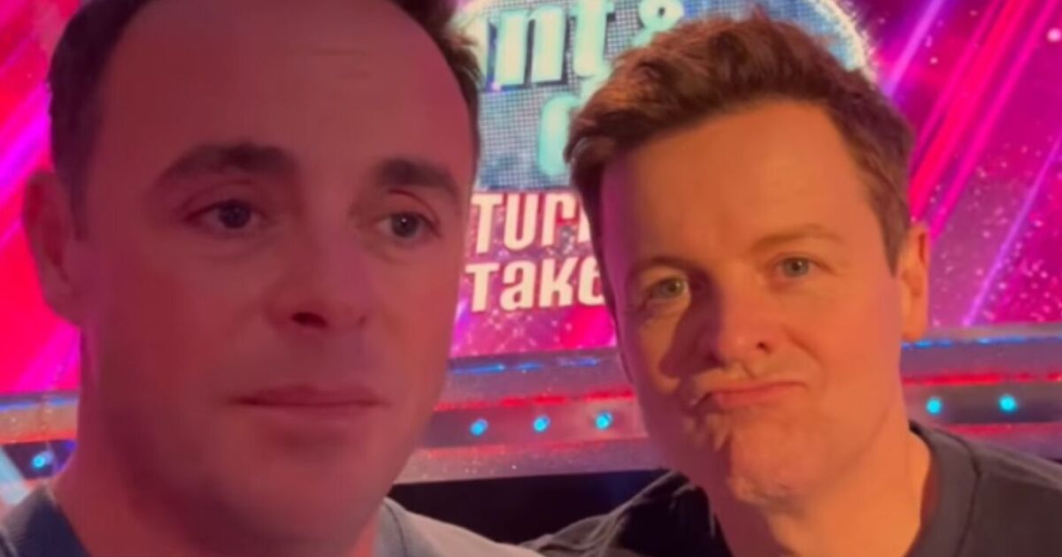 Ant and Dec fight back tears ahead of emotional final Saturday Night Takeaway farewell