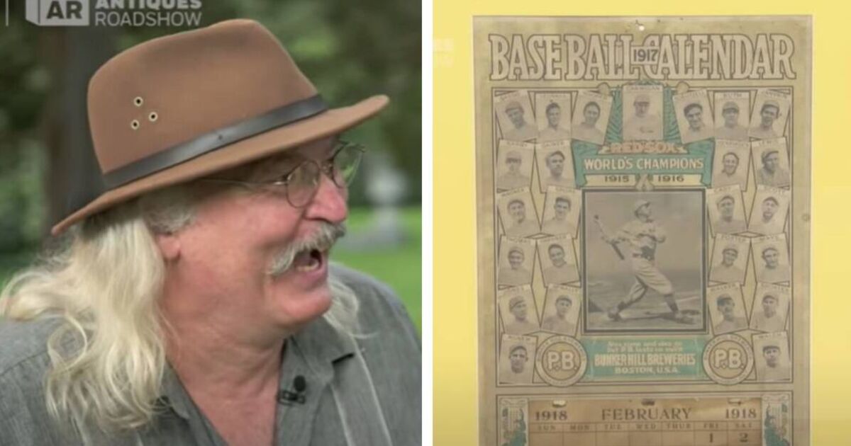 Antiques Roadshow struggles to grasp five-figure value for Red Sox calendar found online