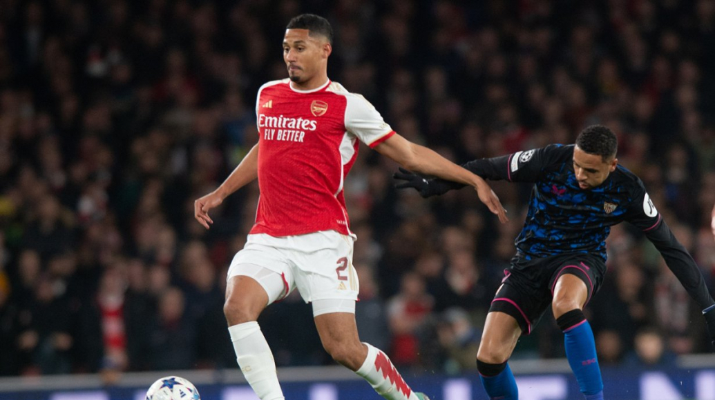 Arsenal defender Saliba admits fatigue catching up on him