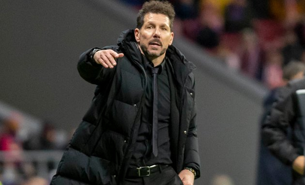 Atletico Madrid coach Simeone admits Serie A ambitions