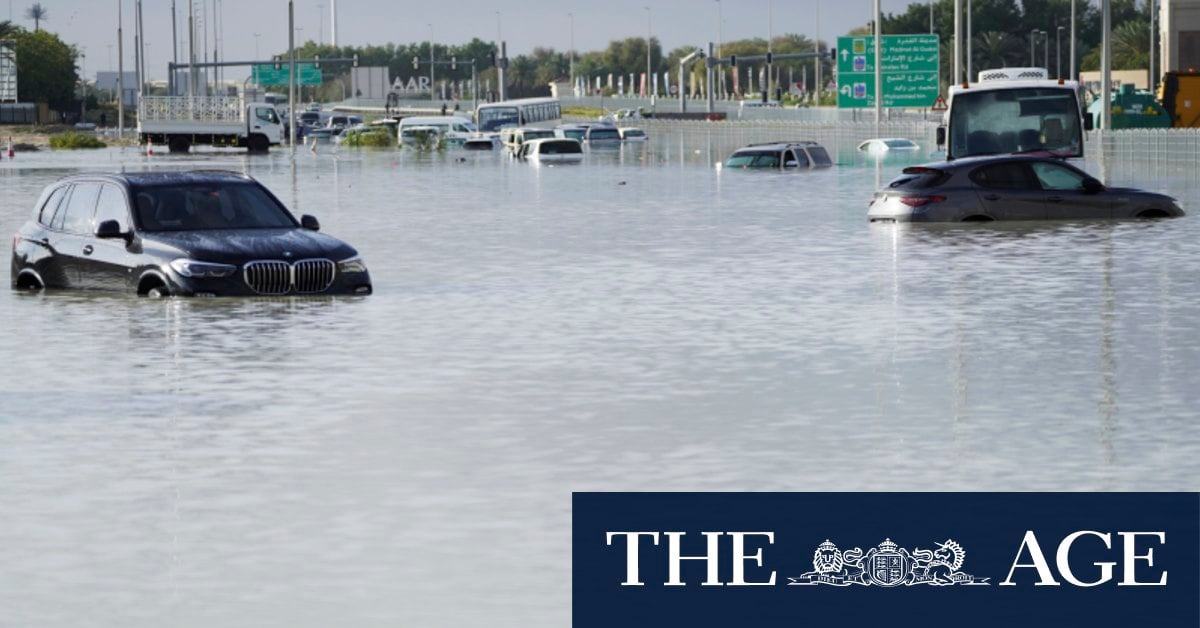 Australian Paralympians stranded in Dubai by torrential rain