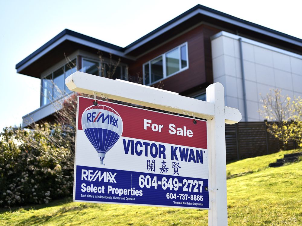 B.C. home sales slide almost 10% in March despite mortgage rate drop