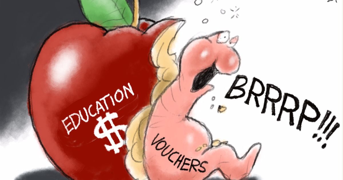Bagley Cartoon: Voucher Program
