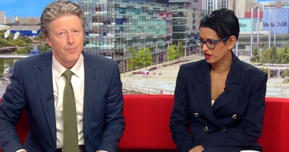 BBC Breakfast's Naga Munchetty snaps at Charlie Stayt after 'patronising' dig