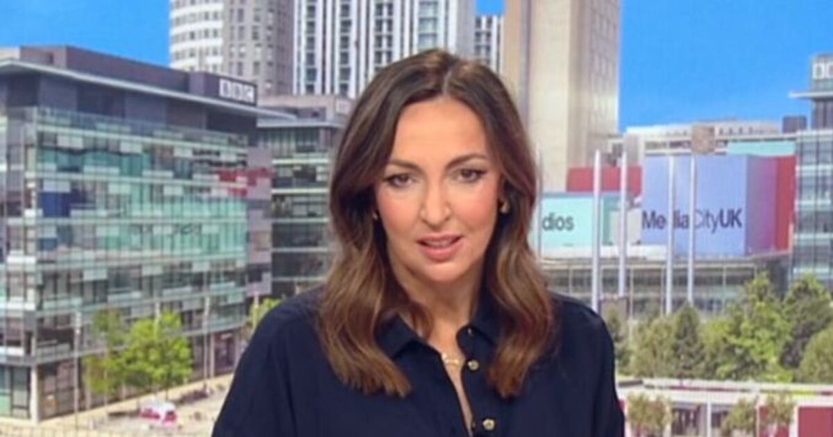 BBC Breakfast Sally Nugent's two-word response as hosting blunder sparks backlash