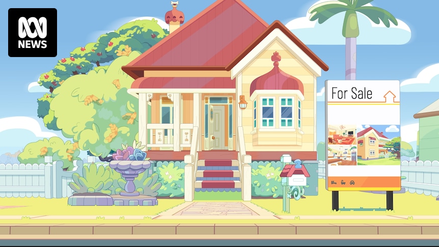 Bluey's family might be selling their house. What does it mean that they couldn't afford to buy it?