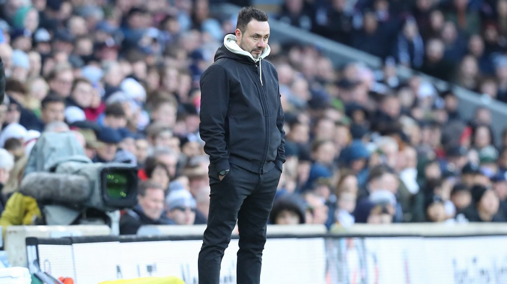 Brighton boss De Zerbi 'frustrated, disappointed' after Man City defeat