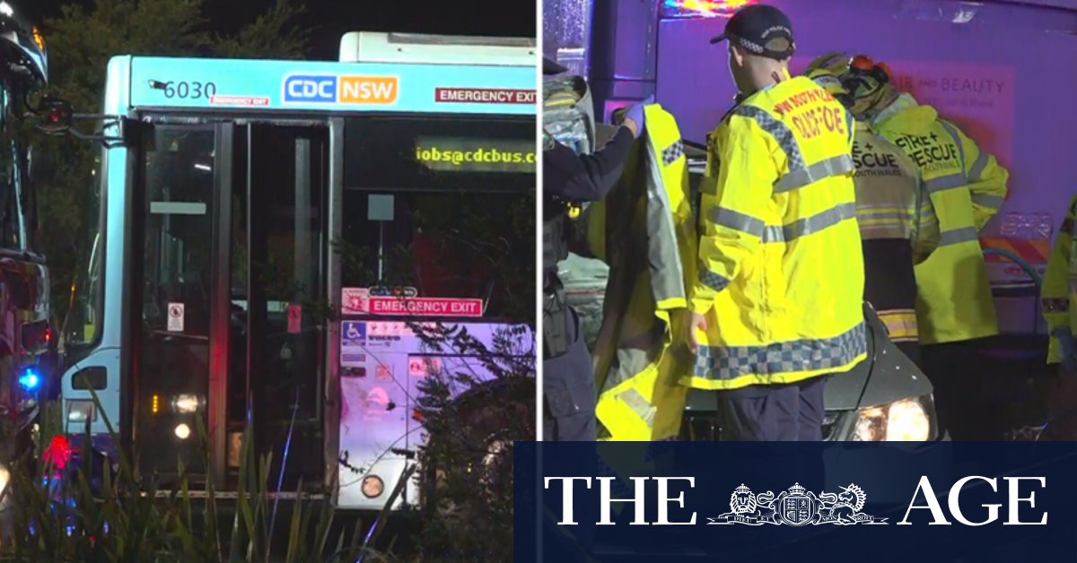 Bus driver charged over a fatal crash in Sydney's north-west