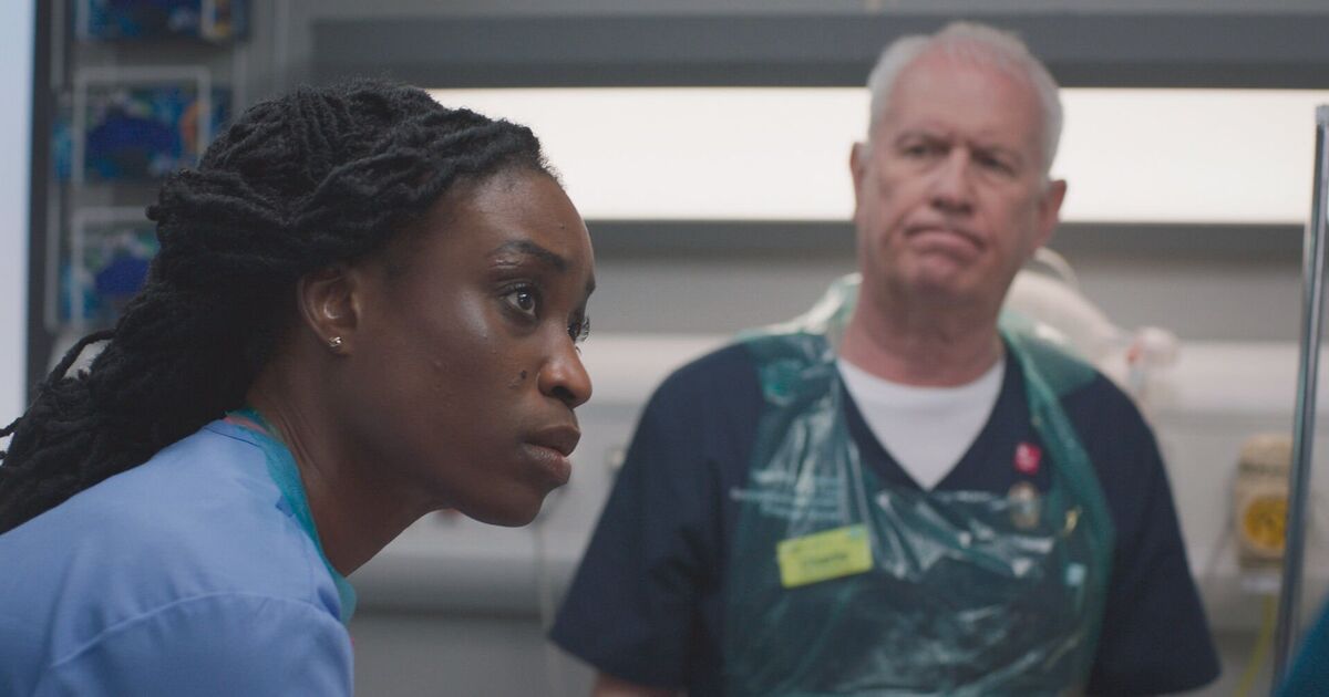 Casualty newcomer issues one-word reply about Charlie Fairhead exit storyline
