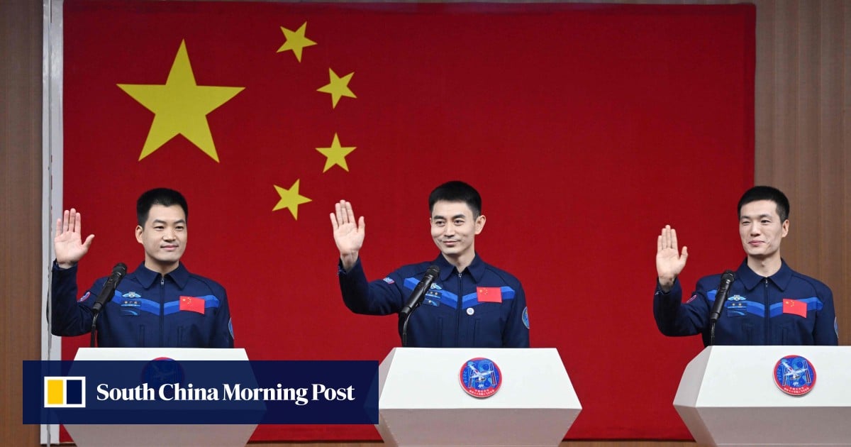 China reveals Shenzhou-18 crew for next space station mission