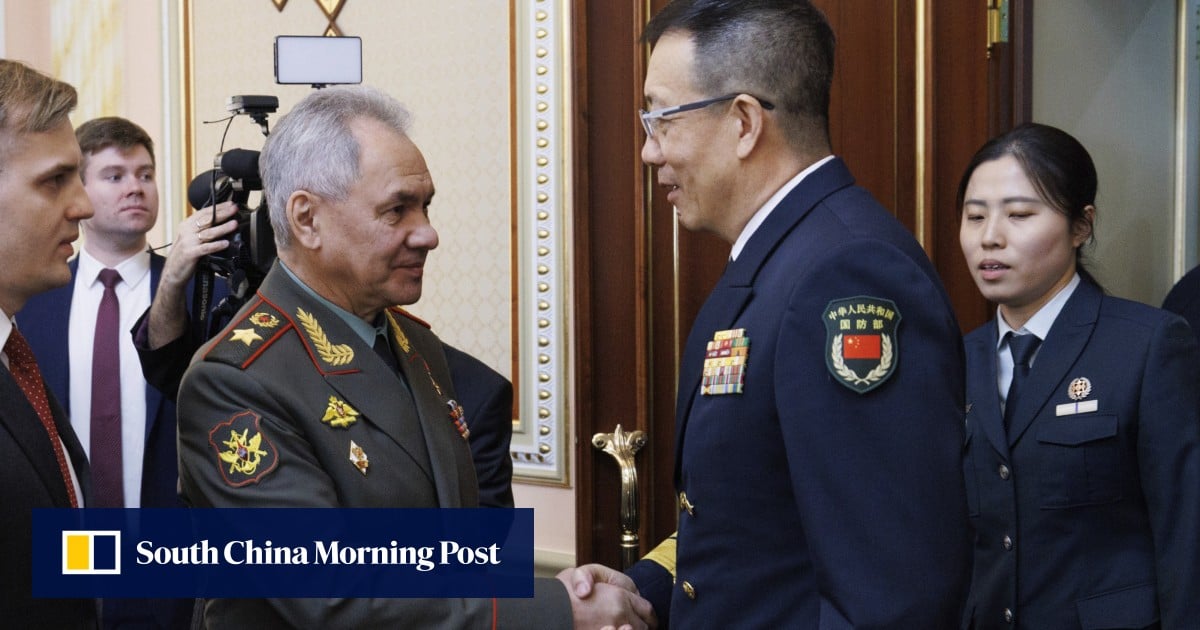 Chinese and Russian defence ministers reaffirm close bilateral ties