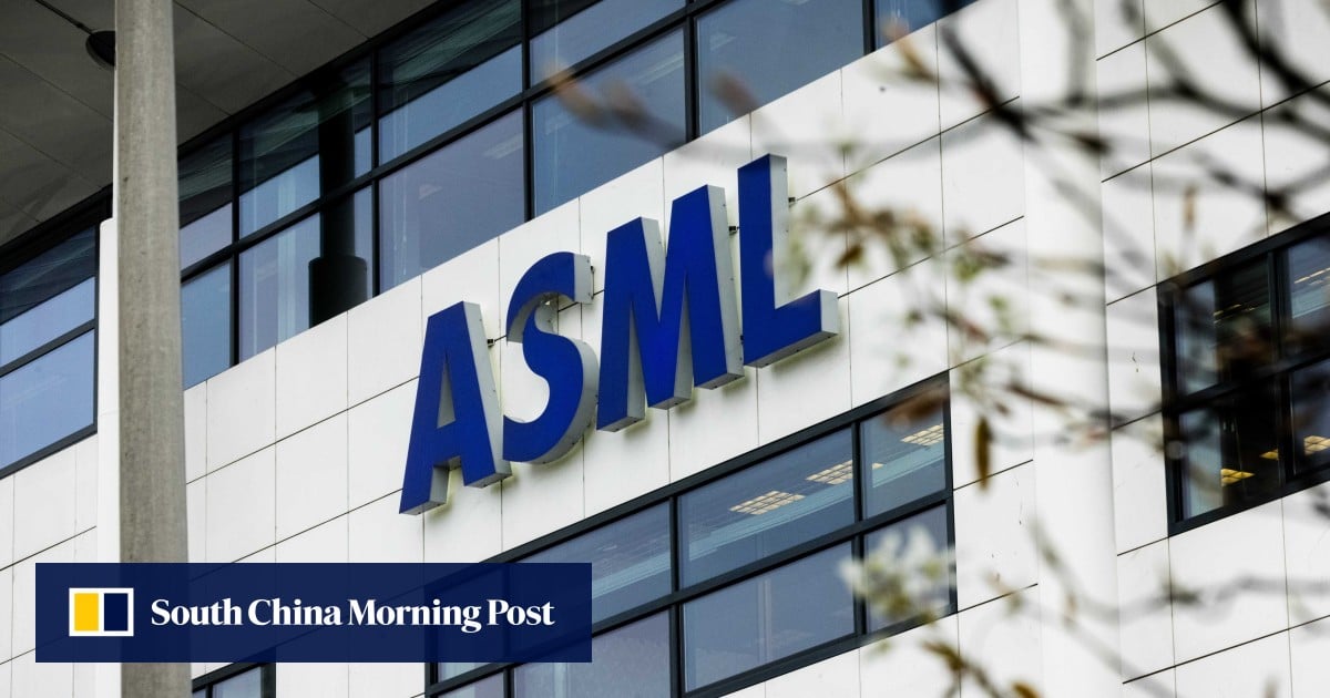 Chip equipment giant ASML misses orders forecast, but China sales hold up despite US sanctions