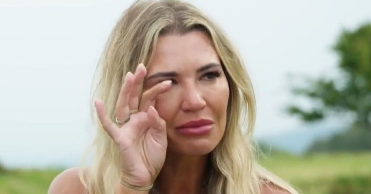 Christine McGuinness in tears as she makes emotional admission on BBC's Pilgrimage