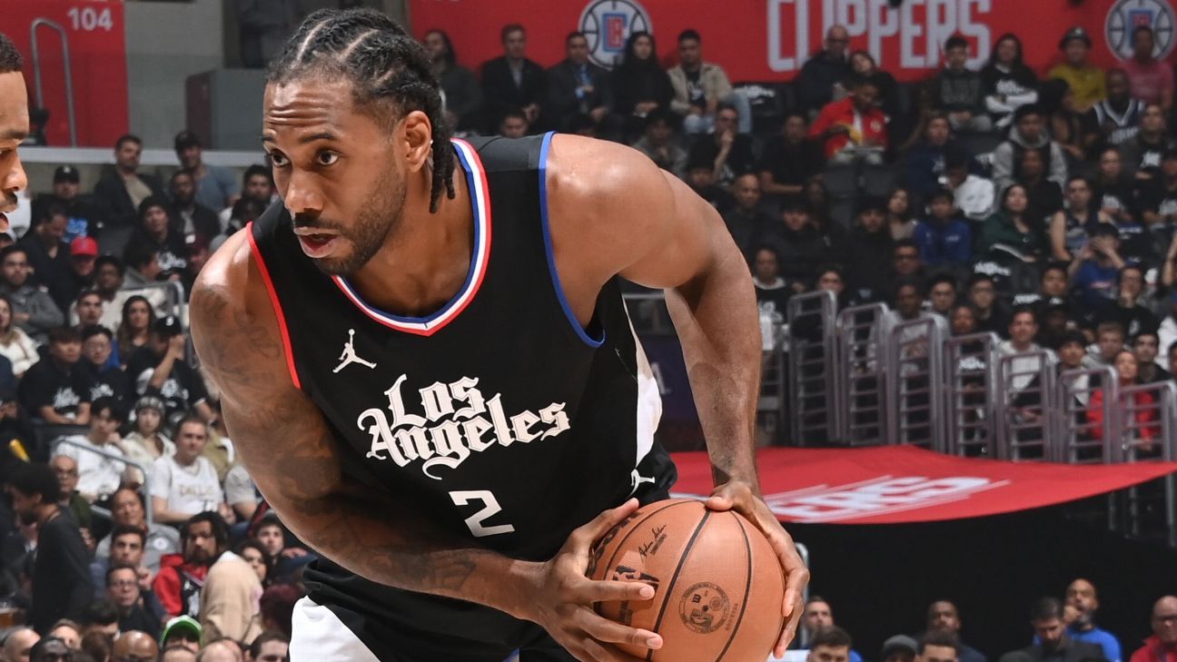 Clippers rule Kawhi out for Game 5 vs. Mavericks
