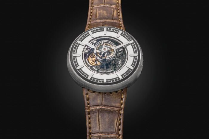 Collaborative Sophisticated Timepieces - Kross Studio Launches the K 05 Titanium Moss Agate (TrendHunter.com)