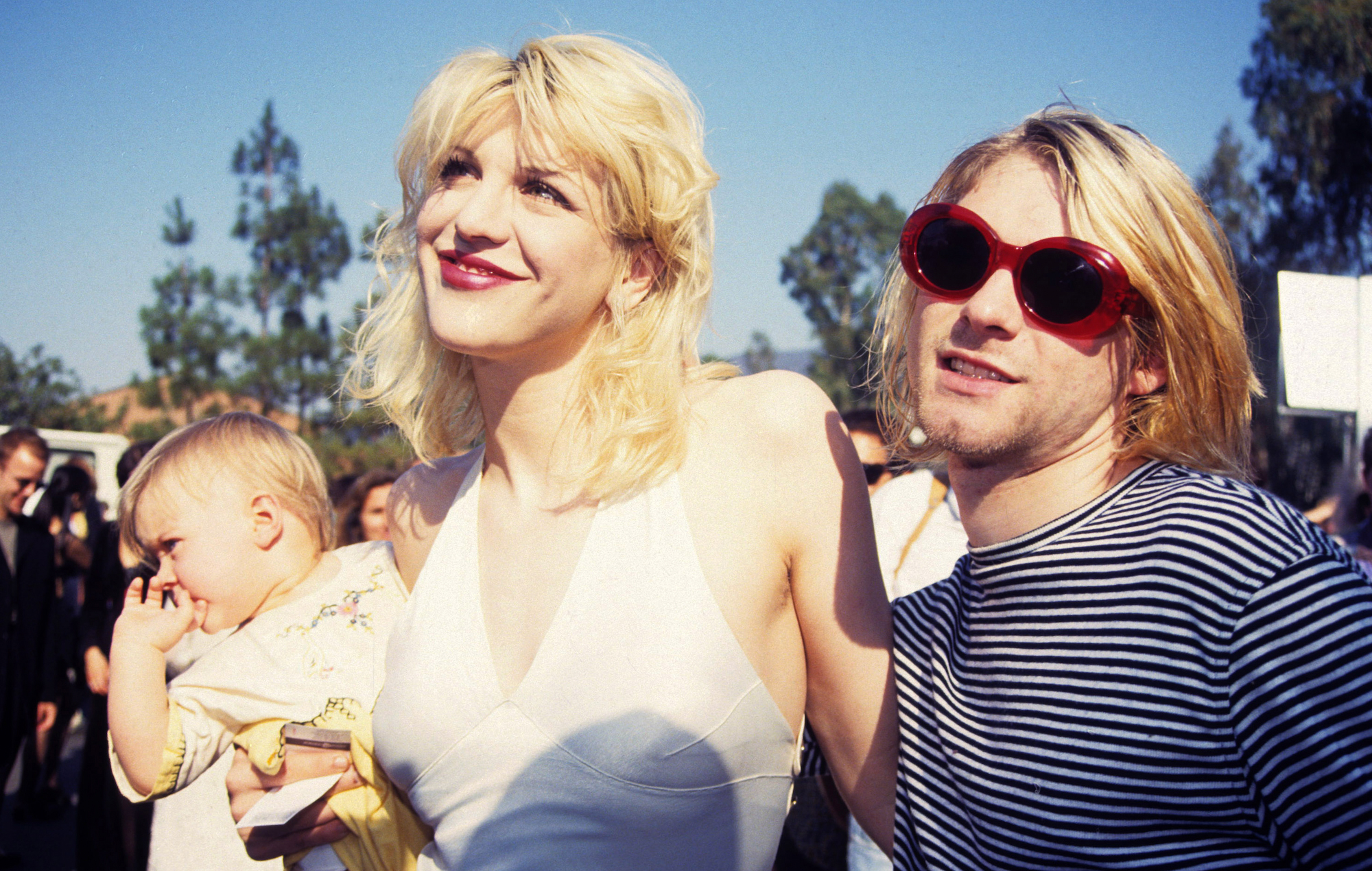 Courtney Love shares legendary story of Kurt Cobain, the hospital robe, L7, Nick Cave and a bloody tampon from Reading 1992