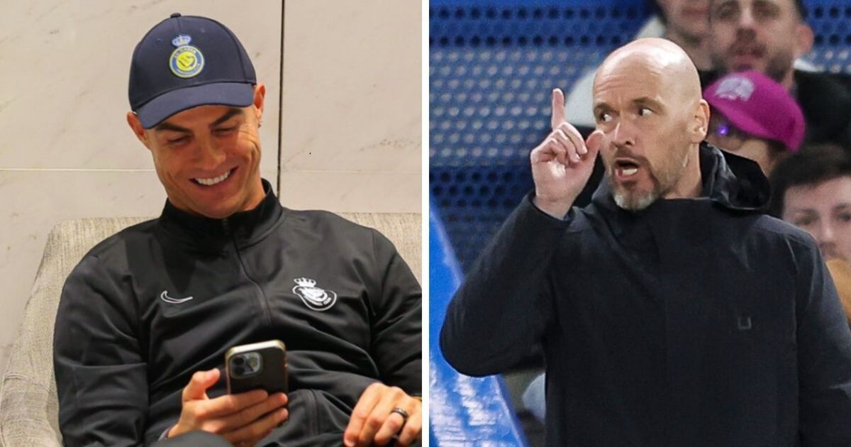 Cristiano Ronaldo sends cheeky two-word message moments after Man Utd lose at Chelsea