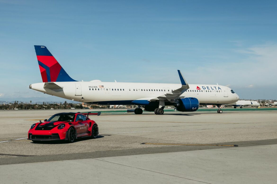 Delta Elevates Passenger Experience at LAX with High-Speed Porsche Connections