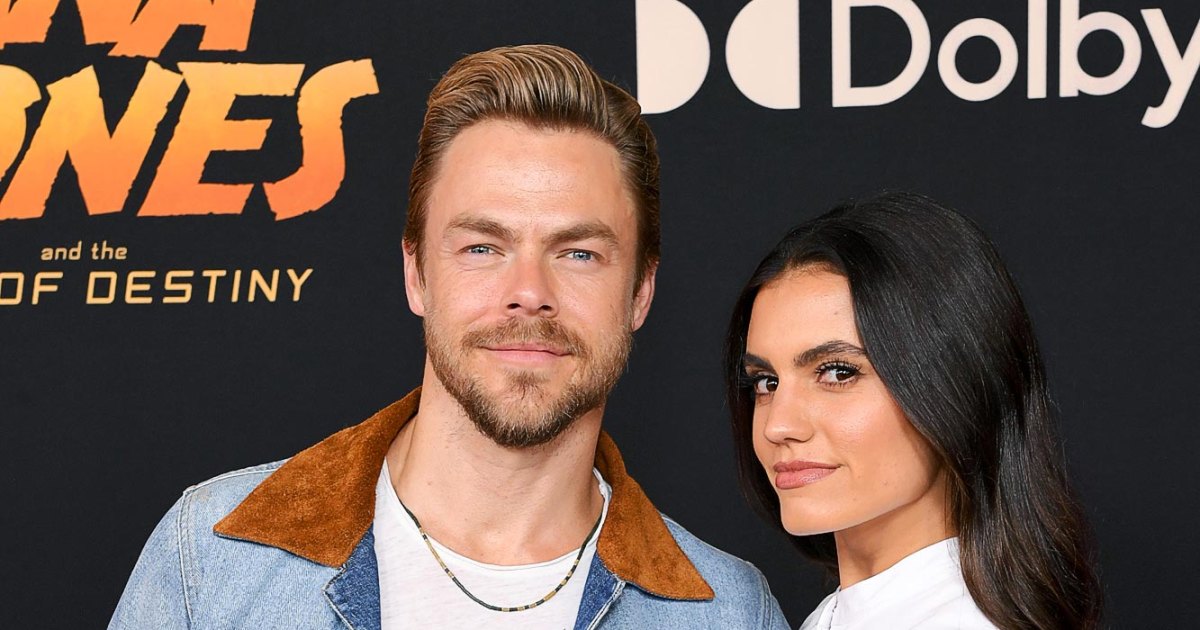 Derek Hough's Wife Joins Him on Red Carpet for 1st Time Post-Surgery