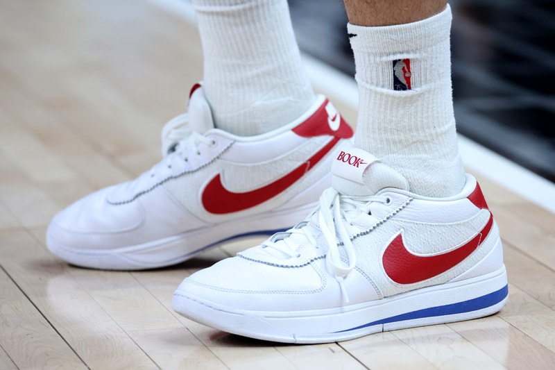 Devin Booker Debuted the Nike Book 1 "Forrest Gump" PE