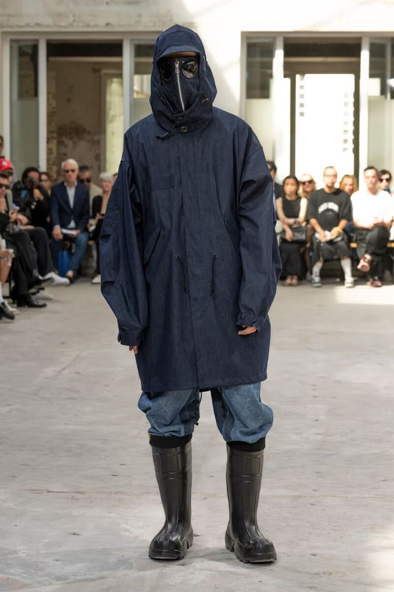 Dystopian Goggle-Paired Parkas - The Junya Watanabe MAN x C.P. Company Canvas Parkas are Functional (TrendHunter.com)