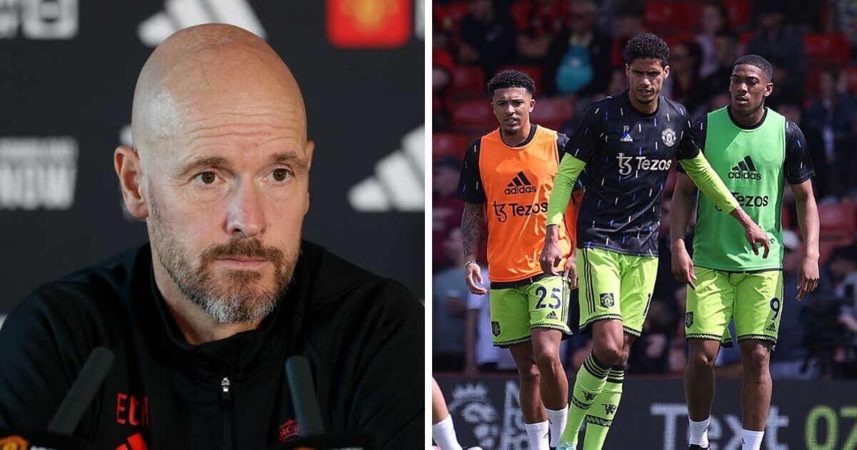 Erik ten Hag confirms whether Varane and Martial will play for Man Utd again in big update