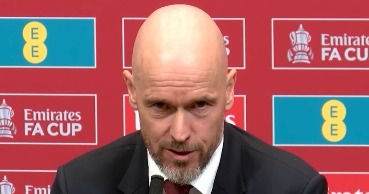 Erik ten Hag rows with journalists as Man Utd boss seethes at 'disgraceful' comments