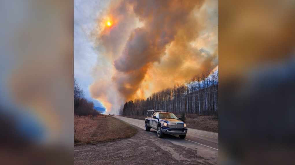 Evacuation order downgraded to alert for wildfire near Chetwynd, B.C.