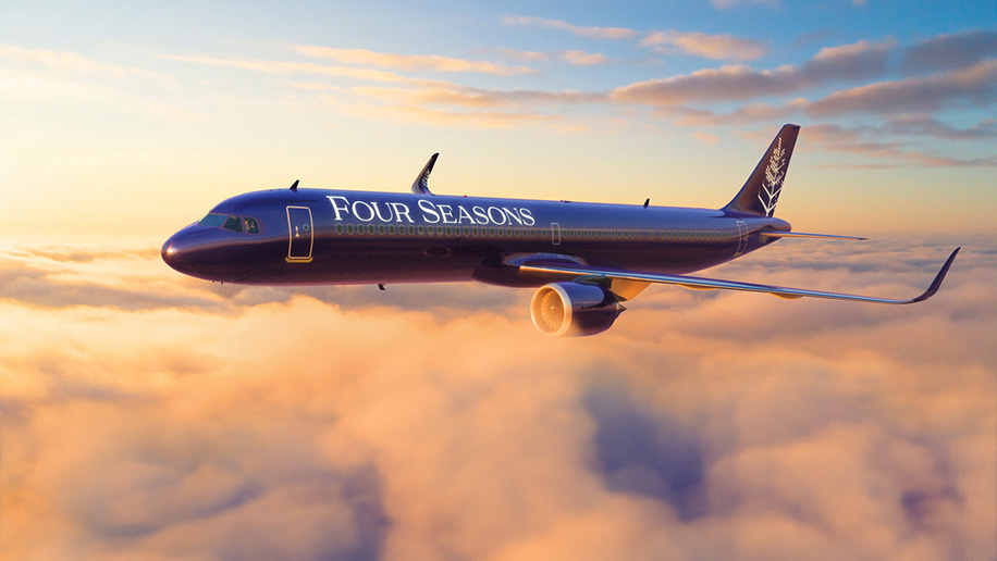 Four Seasons Private Jet has opened for 2024 charter bookings