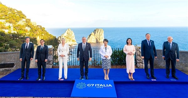 G7 reiterates importance of cross-strait peace and stability
