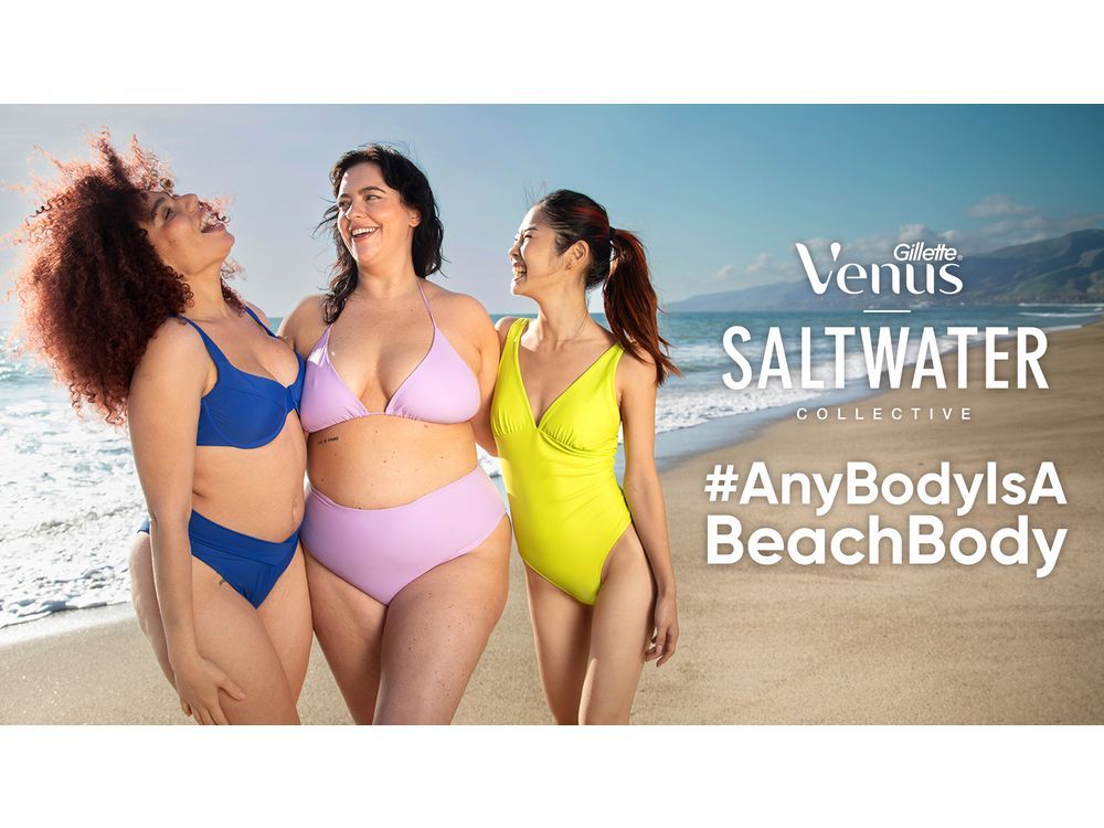 Gillette Venus Supports The Saltwater Collective to Launch New Size-inclusive Swimwear Collection