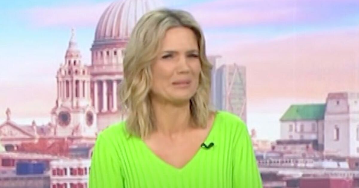 GMB's Charlotte Hawkins 'in trouble' with spouse as she airs intimate recording