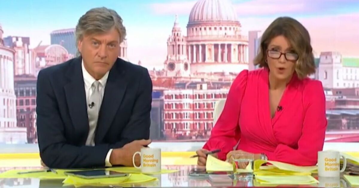 GMB's Richard Madeley and Susanna Reid spark divide as fans rage at 'scary' habit