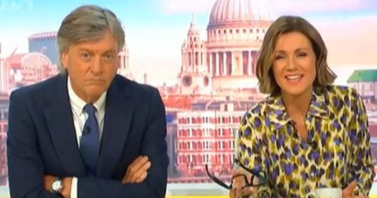 GMB's Susanna Reid forced to apologise as Yvette Cooper swears on air 