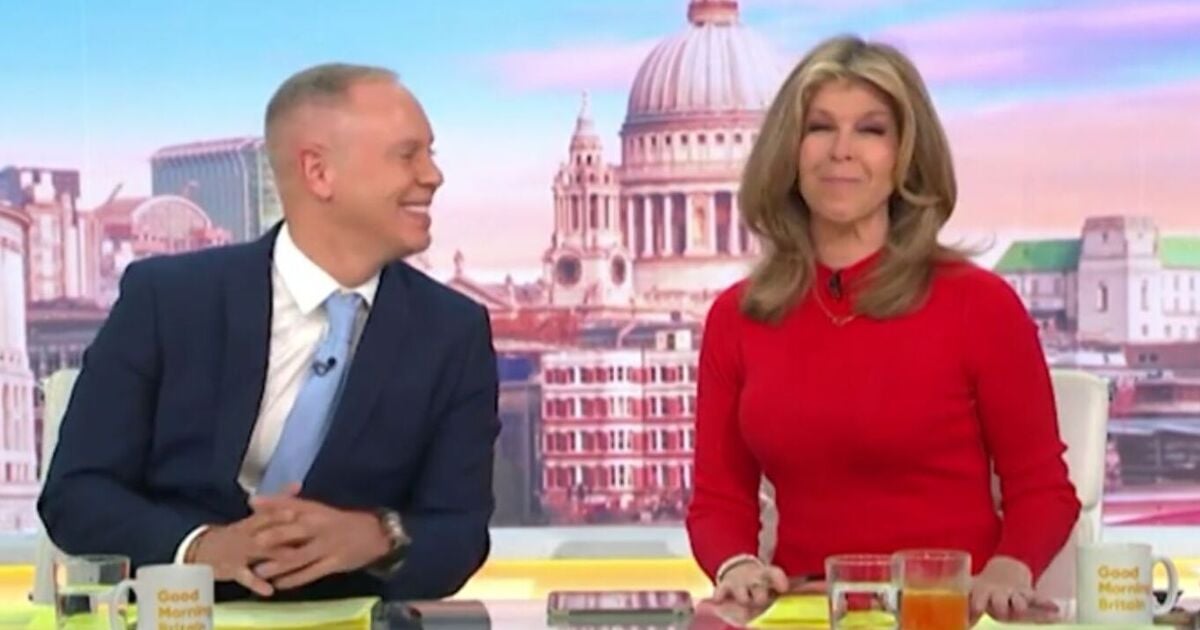 Good Morning Britain's Kate Garraway sparks concern as host replaced by co-star
