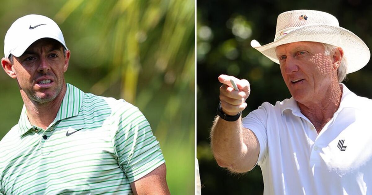 Greg Norman 'willing to meet' Rory McIlroy despite making stark LIV Golf admission