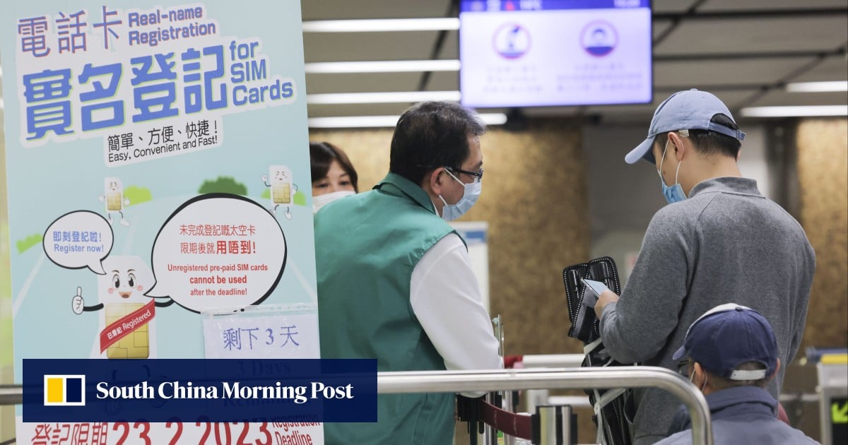 Hong Kong authorities deactivate more than 1 million SIM cards after owners fail to complete real-name registration