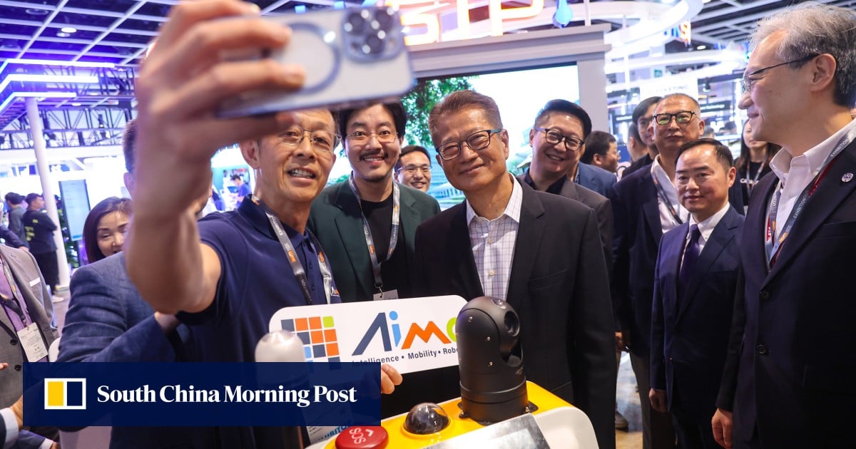 Hong Kong finance chief Paul Chan vows to help 1.8 million firms make payments, use services on enterprise version of iAM Smart