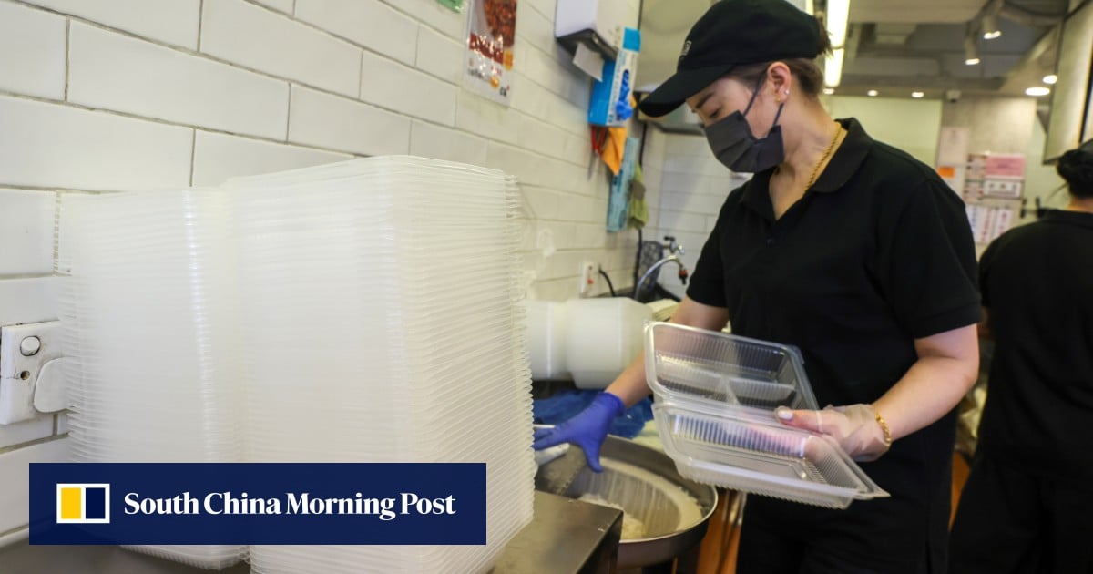 Hong Kong restaurants serve up variety of utensils with ban on single-use plastics set to take effect
