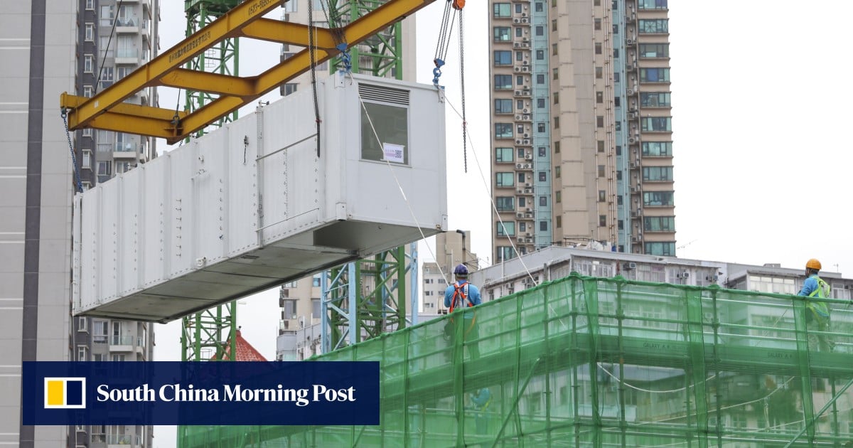 Hong Kong to encourage use of pre-made housing with more private sector incentives