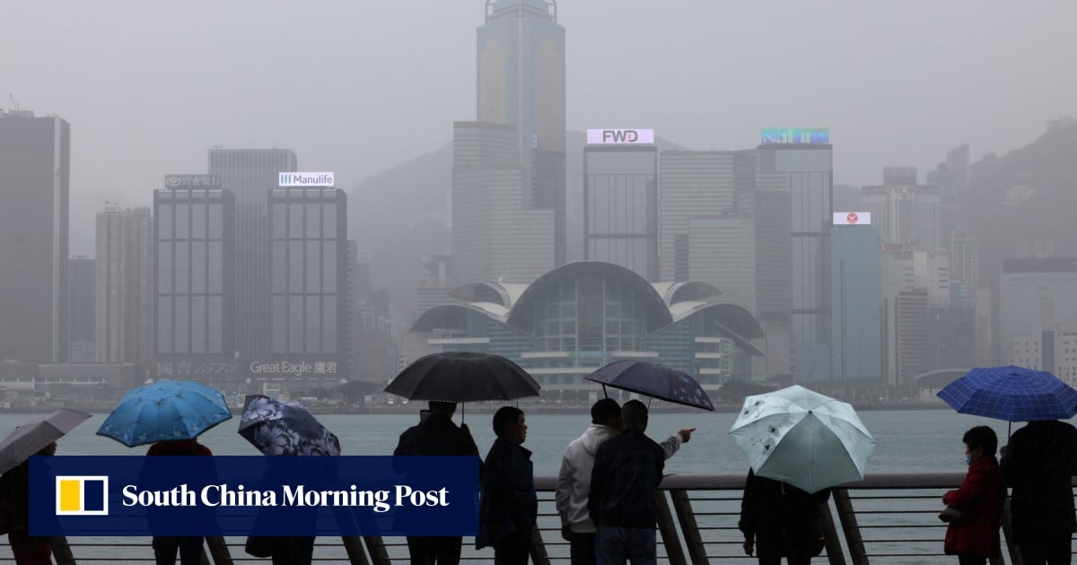 Hongkongers told to seek shelter as city braces for widespread heavy rain and intense winds on Saturday