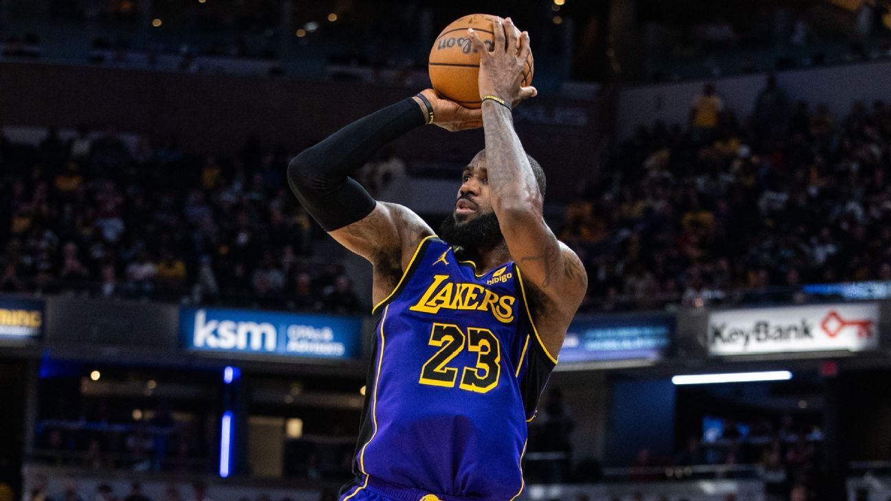 How LeBron James -- at 39! -- became one of the NBA's best shooters