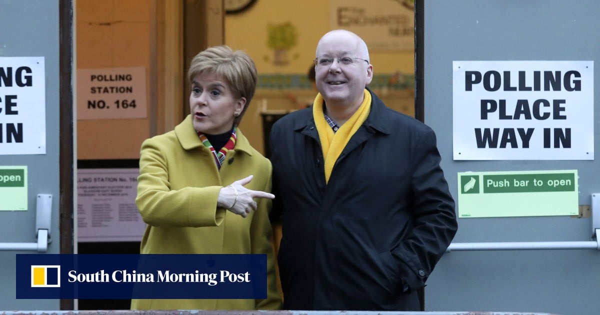 Husband of former Scottish leader Nicola Sturgeon charged with embezzling party funds