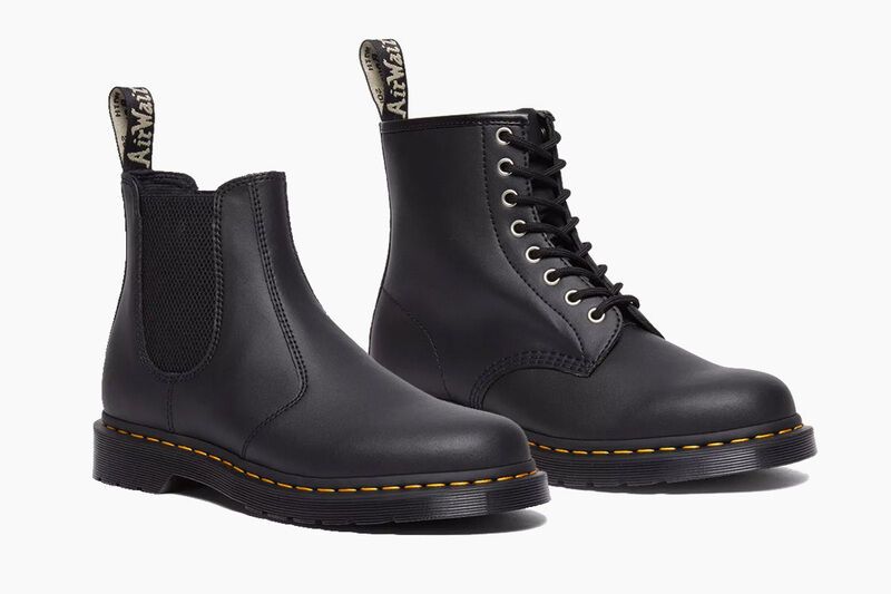 Iconic Reclaimed Leather Boots - Dr. Martens Genix Nappa Collection Has Three Familiar Silhouettes (TrendHunter.com)
