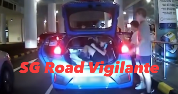 'If 1 big truck hit the back, good luck': Dashcam footage shows child slipping into boot of taxi at VivoCity